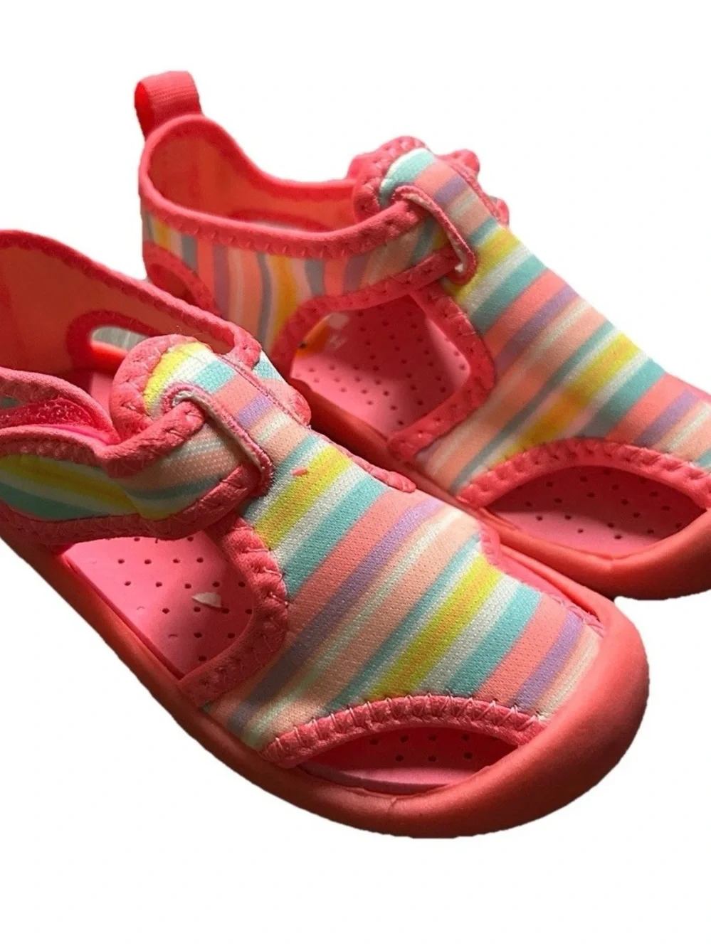 Toddler Girl Oshkosh Pink Summer Beach Water Shoes Size 7